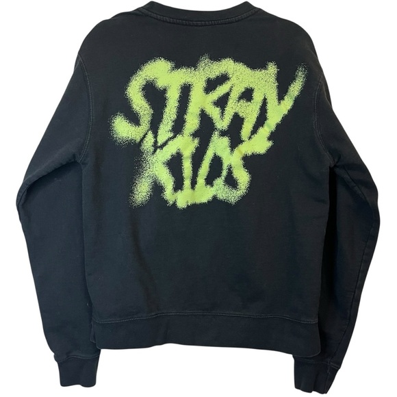 STRAY KIDS 2ND WORLD TOUR "MANIAC" CREWNECK Pullover SWEATSHIRT SZ S - Picture 2 of 9